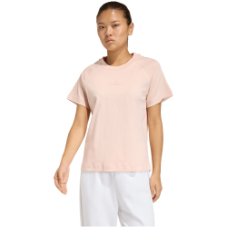 adidas Soft Lux T-Shirt Damen KC9822 - blush pink L