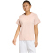 adidas Soft Lux T-Shirt Damen KC9822 - blush pink L