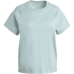 adidas Soft Lux T-Shirt Damen KC9820 - wonder sage S
