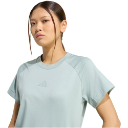 adidas Soft Lux T-Shirt Damen KC9820 - wonder sage S