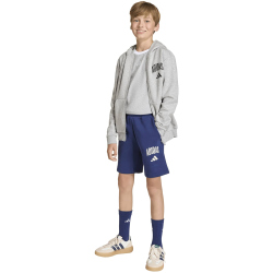adidas Seasonals Collegiate Typography Sweatshorts Kinder KD4419 - dark blue/off white 164