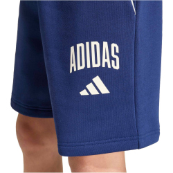 adidas Seasonals Collegiate Typography Sweatshorts Kinder KD4419 - dark blue/off white 164