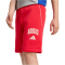 adidas Seasonals Collegiate Typography Sweatshorts Kinder KC4577 - pure ruby/off white 152