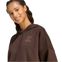 adidas 3-Streifen Studio Fleece Hoodie Damen KT0880 -...