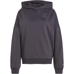 adidas 3-Streifen Studio Fleece Hoodie Damen KT0879 - aurora onix S
