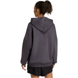 adidas 3-Streifen Studio Fleece Hoodie Damen KT0879 - aurora onix S