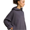 adidas 3-Streifen Studio Fleece Hoodie Damen KT0879 - aurora onix S