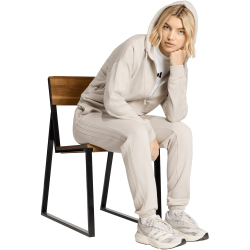 adidas Essentials 3-Streifen French Terry Cuffed Jogginghose Damen KF0005 - wonder alumina XS
