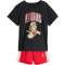adidas x Disney Mickey Mouse T-Shirt + Shorts Set Kinder JZ7677 - black/off white 74