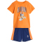 adidas x Disney Mickey Mouse T-Shirt + Shorts Set Kinder JZ3547 - pure orange/off white 80