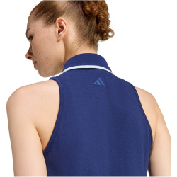 adidas Seasonal Essentials Colorpop Embroidered Graphic Kleid Damen KC3942 - dark blue/white M