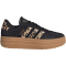 adidas VL Court Bold Sneaker Damen KJ0295 - core black/magic beige/dark brown 37 1/3