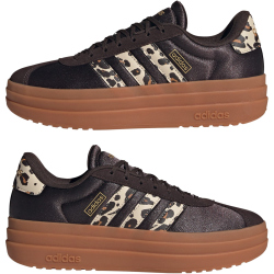 adidas VL Court Bold Sneaker Damen KI3335 - aurora coffee/crystal linen/matte gold 41 1/3