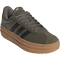 adidas VL Court Bold Sneaker Damen IH9138 - olive strata/core black/gum 3 38