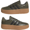 adidas VL Court Bold Sneaker Damen IH9138 - olive strata/core black/gum 3 38