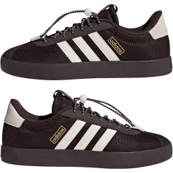adidas VL Court 3.0 Sneaker Damen IH6605 - aurora coffee/off white/gold met. 43 1/3