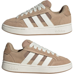 adidas Grand Court Alpha Sneaker Damen HQ7373 - warm sandstone/off white/cardboard 38