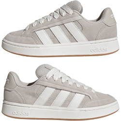 adidas Grand Court Alpha Sneaker Herren HQ7367 - wonder alumina/core white/gum 3 38