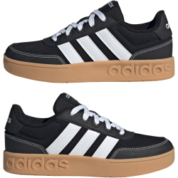 adidas Breakbase Sneaker Kinder JR9782 - core black/cloud white/gum 3 36 2/3