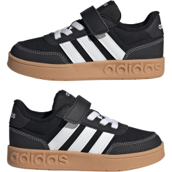 adidas Breakbase Sneaker Kinder JR9779 - core black/cloud white/gum 3 30