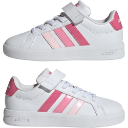 adidas Grand Court 3.0 Sneaker Kinder KJ4370 - cloud white/pink fusion/bliss pink 32