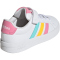 adidas Grand Court 3.0 Sneaker Kinder KI6503 - cloud white/bliss pink/lucid tangerine 31