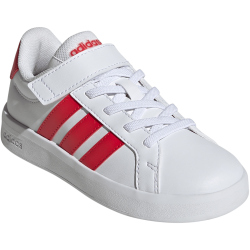 adidas Grand Court 3.0 Sneaker Kinder JS4872 - cloud white/pure ruby/pure ruby 31