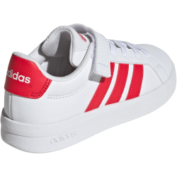 adidas Grand Court 3.0 Sneaker Kinder JS4872 - cloud white/pure ruby/pure ruby 31