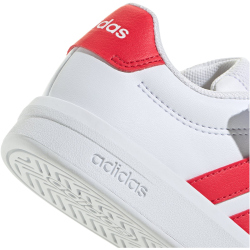 adidas Grand Court 3.0 Sneaker Kinder JS4872 - cloud white/pure ruby/pure ruby 31