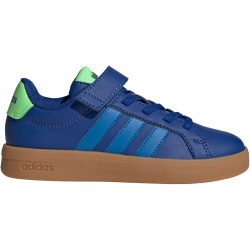 adidas Grand Court 3.0 Sneaker Kinder JP9369 - team royal blue/ray blue/lime burst 28
