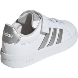 adidas Grand Court 3.0 Sneaker Kinder JP9368 - cloud white/silver met./silver met. 31