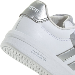 adidas Grand Court 3.0 Sneaker Kinder JP9368 - cloud white/silver met./silver met. 31