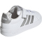 adidas Grand Court 3.0 Sneaker Kinder JP9368 - cloud white/silver met./silver met. 31