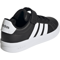 adidas Grand Court 3.0 Sneaker Kinder HP3533 - core black/cloud white/cloud white 31