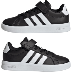 adidas Grand Court 3.0 Sneaker Kinder HP3533 - core black/cloud white/cloud white 31