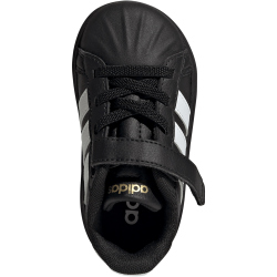 adidas Street Talk Sneaker Kinder JS5054 - core black/cloud white/gold met. 21