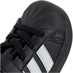 adidas Street Talk Sneaker Kinder JS5054 - core black/cloud white/gold met. 21