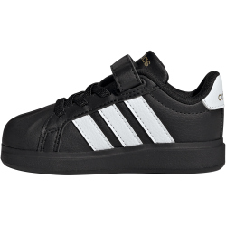 adidas Street Talk Sneaker Kinder JS5054 - core black/cloud white/gold met. 24