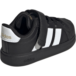 adidas Street Talk Sneaker Kinder JS5054 - core black/cloud white/gold met. 24