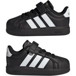 adidas Street Talk Sneaker Kinder JS5054 - core black/cloud white/gold met. 24