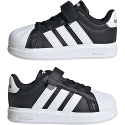adidas Street Talk Sneaker Kinder JQ8605 - core black/cloud white/cloud white 22