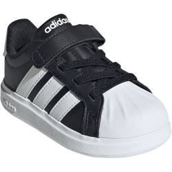 adidas Street Talk Sneaker Kinder JQ8605 - core black/cloud white/cloud white 24
