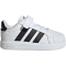 adidas Street Talk Sneaker Kinder JQ6145 - cloud white/core black/core black 22