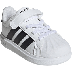 adidas Street Talk Sneaker Kinder JQ6145 - cloud white/core black/core black 24