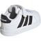 adidas Street Talk Sneaker Kinder JQ6145 - cloud white/core black/core black 24