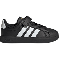 adidas Street Talk Sneaker Kinder JS5055 - core black/cloud white/gold met. 28