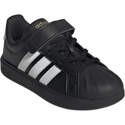 adidas Street Talk Sneaker Kinder JS5055 - core black/cloud white/gold met. 29
