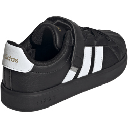 adidas Street Talk Sneaker Kinder JS5055 - core black/cloud white/gold met. 29