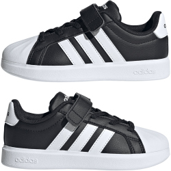 adidas Street Talk Sneaker Kinder JQ8593 - core black/cloud white/cloud white 28