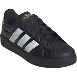 adidas Street Talk Sneaker Kinder JS5053 - core black/cloud white/gold met. 35.5